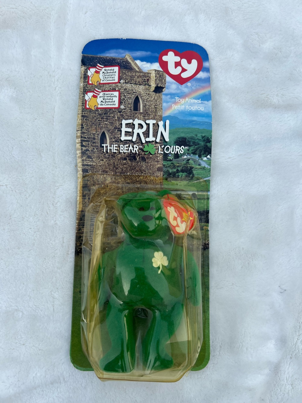 Erin the Bear TY McDonald’s Collectible with errors